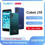Cubot Smartphone 4-Zoll Mini Phone-J10, 32 GB ROM 2350 mAh 5 MP R&uuml;ckfahrkamera
