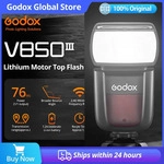 Godox V850III 76W 2,4G GN60 Wireless X System Li-Ion Akku Speedlite f&uuml;r Canon Nikon