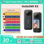 Insta360 X3 - Actionkamera mit 1/2-Zoll-48MP-Sensoren, 5,7K 360&deg; Active HDR-Video,