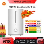 XIAOMI Luftbefeuchter 2 Lite Luftbefeuchter mit Befeuchtung 300 ml/h, Wassertank mit