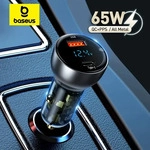 Baseus 65 W PD Autoladeger&auml;t QC 4.0 QC 3.0 LED-Anzeige Typ-C Schnellladeger&auml;t f&uuml;r