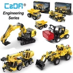 Cada 693Pcs Stadt WheelLoader Auto Schwere Bergbau Lkw Bausteine DIY Engineering