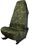 Werkstattschoner Schutzbezug Sitzschoner Sitzbezug Military Camouflage Airbag