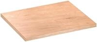 VIGOR Holz-Arbeitsplatte Tief klein V6000-0861-D LxBxH: 861 mm x 700 mm x 40 mm
