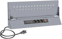 VIGOR Lochwandplatte mit Netzversorgung 676 mm V6000-05SP L x B: 676 mm x 301 mm