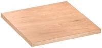 VIGOR Holz-Arbeitsplatte Tief klein V6000-0676-D L x B x H: 676 x 700 x 40 mm