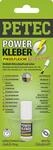 Petec Sekundenkleber Power Kleber blitzschnell Sekundenklebstoff 4g 93404