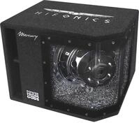 HIFONICS MR10BP Bandpass Subwoofer 400/800 Watt RMS/MAX Endstufe Basskiste PKW
