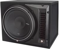 ROCKFORD FOSGATE Punch P2-1X12 30cm Subwoofer 800 Watt 1 Ohm Car Hifi Passiv