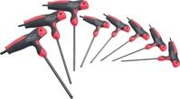 VIGOR Schraubendreher Satz T-Griff V1410 T Profil 8-teilig T 9 &ndash; T 40 Anzahl