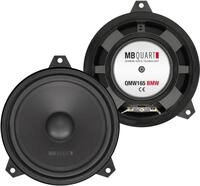 MB Quart QMW165 f&uuml;r BMW E46 Plug Play Lautsprecher 16,5 Tiefton Lautsprecher