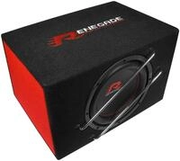 RENEGADE 25cm Bassreflex-Subwoofer Aktiv 400 Watt Bassbox Basskiste RXV1000A