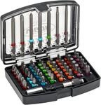 VIGOR Bit Box V5020 1/4" Schlitz Profil, Innen Sechskant Profil Kreuzschlitz