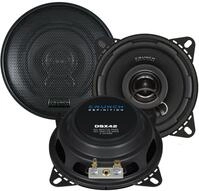 CRUNCH Flach Lautsprecher Auto Boxen Set 10cm 120 Watt 100mm PKW KFZ DSX-42 