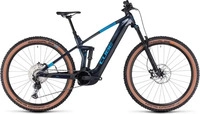 Cube Stereo Hybrid 140 HPC SLX 750 | liquidblue'n'blue | S (736310)