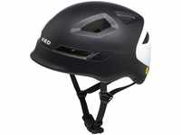 KED Pop Helm 48-52 cm black white