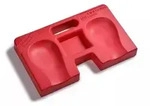 Nierhaus Kniekissen Anatomic Ergopad 250 x 420 x 50 mm rot