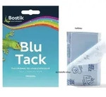 Bostik Blu Tack dauerplastische Klebemasse 120 x 70 x 3mm hellblau