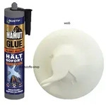 Bostik Mamut Glue 1K Hybrid Klebstoff 450g Kartusche wei&szlig;