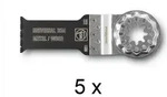 Fein Multimaster Multitalent 5er Pack E-Cut Universal S&auml;geblatt 28x55mm SL
