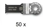 Fein Multimaster Multitalent 50er Pack E-Cut Universal S&auml;geblatt 28x55mm SL