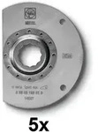 Fein Super Cut 5er Pack Blech HSS Segments&auml;geblatt &Oslash; 100mm gekr&ouml;pft