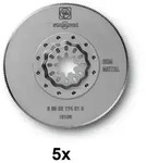 Fein Multimaster Multitalent 5er Pack HSS Bi Metall S&auml;geblatt &Oslash; 85mm SL