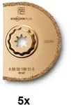 Fein Multimaster Multitalent 5er Pack Hartmetall S&auml;geblatt &Oslash; 90mm 2.2mm SLP