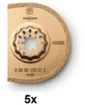 Fein Multimaster Multitalent 5er Pack Hartmetall S&auml;geblatt &Oslash; 75mm 1.2mm SL