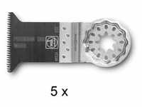 Fein Multimaster Multitalent 5er Pack E-Cut Precision Sägeblatt 50x50mm SL