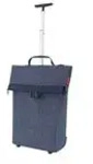 reisenthel Einkaufstrolley , blau , Polyester,Kunststoff , Ma&szlig;e (cm): B: 43 H: 53