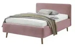Polsterbett Mattis , rosa/pink , Ma&szlig;e (cm): B: 161 H: 105