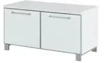 Garderobenbank Duna , wei&szlig; , Ma&szlig;e (cm): B: 84 H: 45 T: 40.0