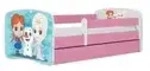 Bett Eisk&ouml;nigin , rosa/pink , Ma&szlig;e (cm): B: 80 H: 61