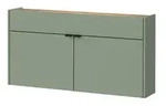 uno Mehrzweckschrank Alfa , gr&uuml;n , Ma&szlig;e (cm): B: 110 H: 57 T: 22.0
