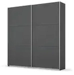 Schwebet&uuml;renschrank Acton , grau , Ma&szlig;e (cm): B: 175 H: 59