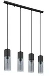 Globo Lighting Pendelleuchte , schwarz , Ma&szlig;e (cm): B: 80 H: 156 T: 9.0
