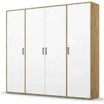 Dreht&uuml;renschrank Yarm , braun , Ma&szlig;e (cm): B: 187 H: 194