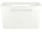 Rotho Aufbewahrungsbox BRISEN , wei&szlig; , Polypropylen , Ma&szlig;e (cm): B: 36 H: 21 T: