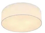 Globo Lighting Deckenleuchte , wei&szlig; , Ma&szlig;e (cm): H: 12 &Oslash;: 40