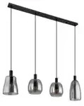 Globo Lighting H&auml;ngeleuchte , schwarz , Ma&szlig;e (cm): B: 16 H: 120