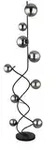 Globo Lighting Stehleuchte Riha , schwarz , Ma&szlig;e (cm): B: 42,5 H: 162 T: 40.0