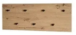 Wandgarderobe Parma , holzfarben , MDF-Platte , Ma&szlig;e (cm): B: 80 H: 30 T: 5.0