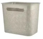 Rotho Aufbewahrungsbox BRISEN , beige , Polypropylen , Ma&szlig;e (cm): B: 26 H: 21 T: