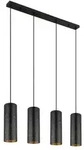 Globo Lighting H&auml;ngeleuchte , schwarz , Ma&szlig;e (cm): B: 10 H: 150