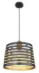 Globo Lighting H&auml;ngeleuchte , schwarz , Ma&szlig;e (cm): H: 120 &Oslash;: 35