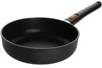 WOLL Hochrandpfanne &Oslash; 24 cm EcoLite QXR , schwarz , Aluminium-Guss , Ma&szlig;e (cm): H: