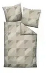 Janine Mako-Satin Bettw&auml;sche , braun , Ma&szlig;e (cm): B: 27 H: 3,7