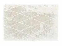 Tom Tailor Webteppich Fine Line , beige , Synthetische Fasern , Maße (cm): B: 68 H: