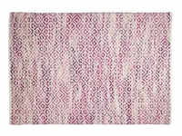 Tom Tailor Teppich Smooth Comfort , rosa/pink , Wolle , Maße (cm): B: 190 H: 0,8